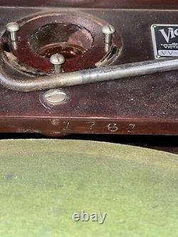 1906 Victor Victrola VV-IX Phonograph Record Player USA For parts or res