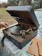 1920's Victor Victrola Hand Cranked Record Player Still Works Good Plays 78's