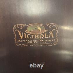 ATQ 1910 Victrola Victor Talking Machine VV-IX Tabletop Phonograph Record Player