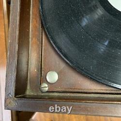 ATQ 1910 Victrola Victor Talking Machine VV-IX Tabletop Phonograph Record Player