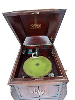 Antique 1900s Victor Talking Machine VV-XI Record Player Victrola Working