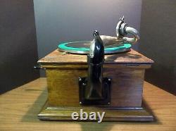 Antique 1917 Victor-Victrola VV-VI Talking Machine Record Player Phonograph