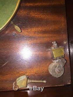Antique Pathe Padior Phonograph Hand Crank Record Player Works