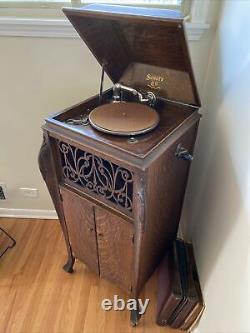 Antique SONORA Hand Crank Victrola Record Player Phonograph Minuet ca. 1916