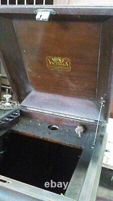 Antique Victrola Record Player Cabinet (Only) PARTS/ RESTORATION