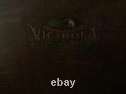 Antique Victrola Vinyl Record Player Victor Phonograph