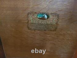 Antique victrola record player