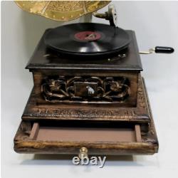 Gramophone Phonograph GRAMOPHONE Antique Vintage Working HMV Player record Gift