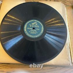 HISPANOPHONE VINYL RECORD SET 18 A 29 B VICTOR Phonograph -PROF. H. S. Chown