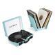 Journey+ Bluetooth Suitcase Record Player With Matching Record Stand