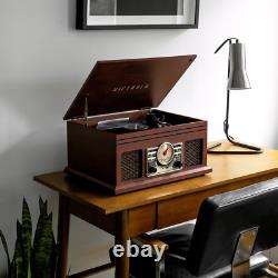 Lawrence 4-In-1 Bluetooth Record Player