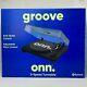 Onn Groove Onn Modern Record Player Turntable With 3-speeds, Black