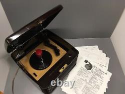 Professionally restored RCA Victor 45-EY-3 Victrola Record Player Exc Condition