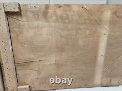 RARE Antique Victor Victrola Nipper Crate Top Sign Record Player