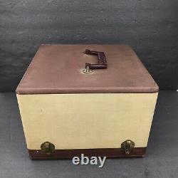 RCA Victor 45 RPM Record Player 7-EY-2HH Victrola Deluxe 3 Parts Or Repair