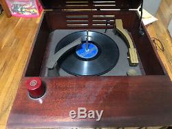RCA Victor Victrola vintage record player Model 3-HES-5A