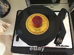 Rca Victor Portable Battery Powered Record Player Victrola Ey2 Circa 1950