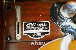 Reduced VICTOR Orthophonic Victrola 1927 Granada 78 rpm Phonograph Player