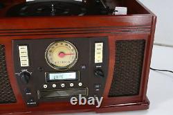 SEE NOTES Victrola Aviator Bluetooth Record Player Multimedia Center Speakers