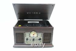 SEE NOTES Victrola VTA-200B-ESP 6 In 1 Record Player Espresso Turn Table