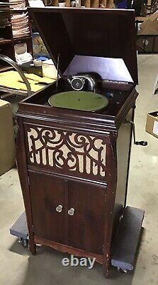 VICTROLA Phonograph SEARS SILVERTONE Stand-Up Record Player parts repair