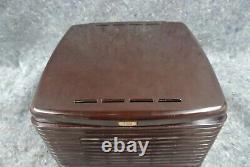 VINTAGE 50's RCA VICTOR 45-EY-3 BAKELITE 45-RPM RECORD PLAYER Powers up AS IS