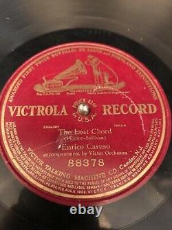 VINTAGE VICTROLA Phonograph PLAYER, 1912 MADE IN Camden, USA