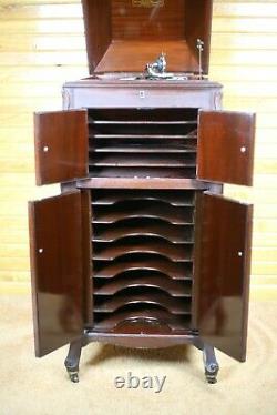 Victor Talking Machine Victrola Phonograph Upright Record Player