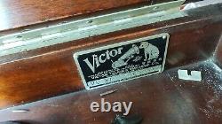 Victor Victrola 1917 Rca Talking Machine Antique Classic Rare Vv-xi Plays Works