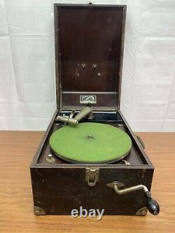 Victor Victrola Talking Machine VV-50 Portable Phonograph Record Player