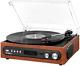 Victrola 3-in-1 Bluetooth Record Player With Built In Speakers And 3-speed Turnt