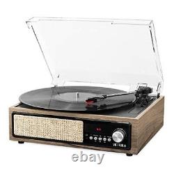 Victrola 3-in-1 Bluetooth Record Player with Built in Speakers and 3-Speed Tu