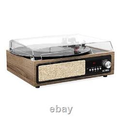 Victrola 3-in-1 Bluetooth Record Player with Built in Speakers and 3-Speed Tu