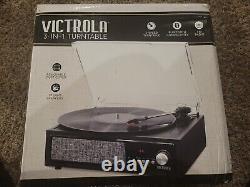 Victrola 3-in-1 Bluetooth Record Player with Speakers and 3-Speed Turntable