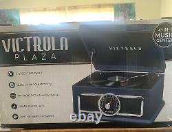 Victrola 4-in-1 Nostalgic Bluetooth Record Player with 3-Speed Turntable and FM