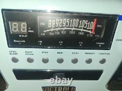 Victrola 50's Retro Bluetooth Record Player & Multimedia Center CD RADIO TEAL