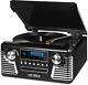 Victrola 50's Retro Bluetooth Record Player & Multimedia Center With Built-in