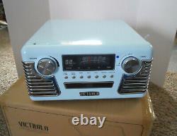 Victrola 50's Retro Record Player withBluetooth & 3-Speed Turntable, AM/FM, CD NEW