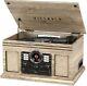 Victrola 6-in-1 Nostalgic Bluetooth Record Player -3-speed Turntable- Farmhouse