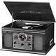 Victrola 6-in-1 Nostalgic Bluetooth Record Player With Cd, Cassette And Radio