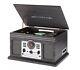 Victrola 6-in-1 Turntable Bluetooth Record Player With Built-in Speakers Vta-200b