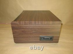 Victrola 6-in-1 Wood Bluetooth Mid Century Record Player with 3-Speed Turntable