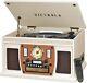 Victrola 8-in-1 Bluetooth Record Player And Multimedia Center