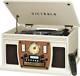 Victrola 8-in-1 Bluetooth Wireless Record Player Vta-600b-wht White