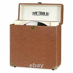 Victrola All-in-1 Bluetooth Record Player & Vintage Vinyl Record Storage and