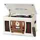 Victrola Aviator Bluetooth Record Player With 3-speed Turntable White
