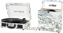 Victrola Bluetooth Suitcase Record Player with 3-Speed Turntable & Storage case
