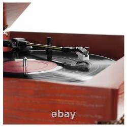 Victrola Ellington Bluetooth 3-Speed Vinyl Record Player Retro with FM Radio