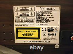 Victrola Empire 6-in-1 Bluetooth Turntable Music Centre CD Cassete Record Player
