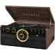 Victrola Empire Bluetooth 6-in-1 Record Player Gold/brown/black